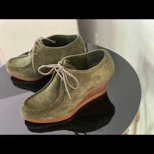 Ralph Lauren Wedge Bootie